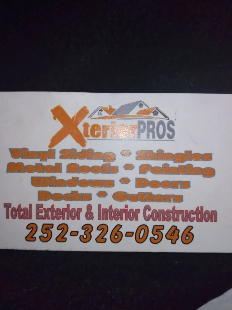 Slide of Xterior Pros
