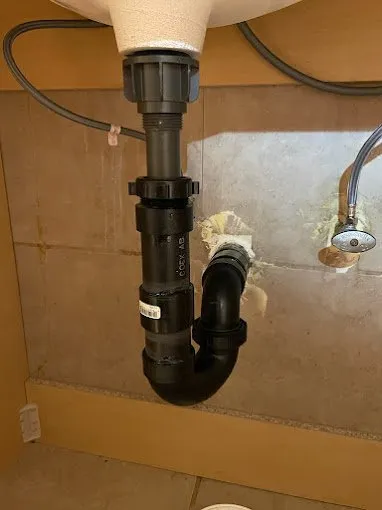 Slide of Yang's Drain and Plumbing