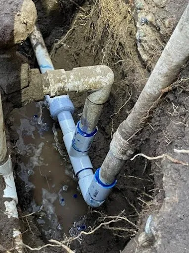 Slide of Yang's Drain and Plumbing