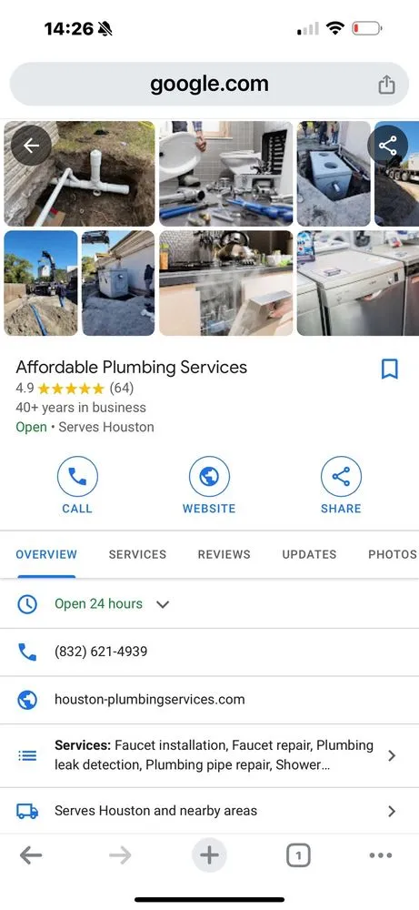 Slide of YB Plumbing