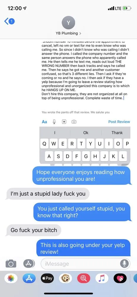 Slide of YB Plumbing