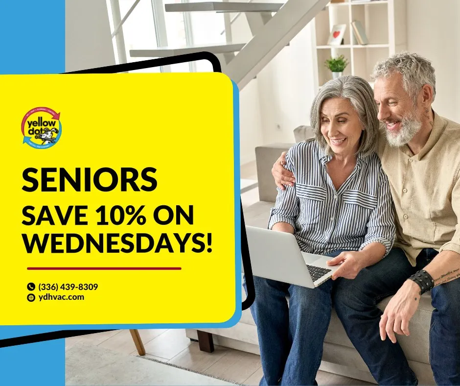 Slide of Yellow Dot Heating & Air Conditioning