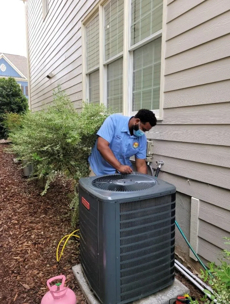 Slide of Yellow Dot Heating & Air Conditioning