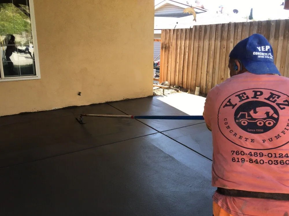 Slide of Yepez Concrete Pumping