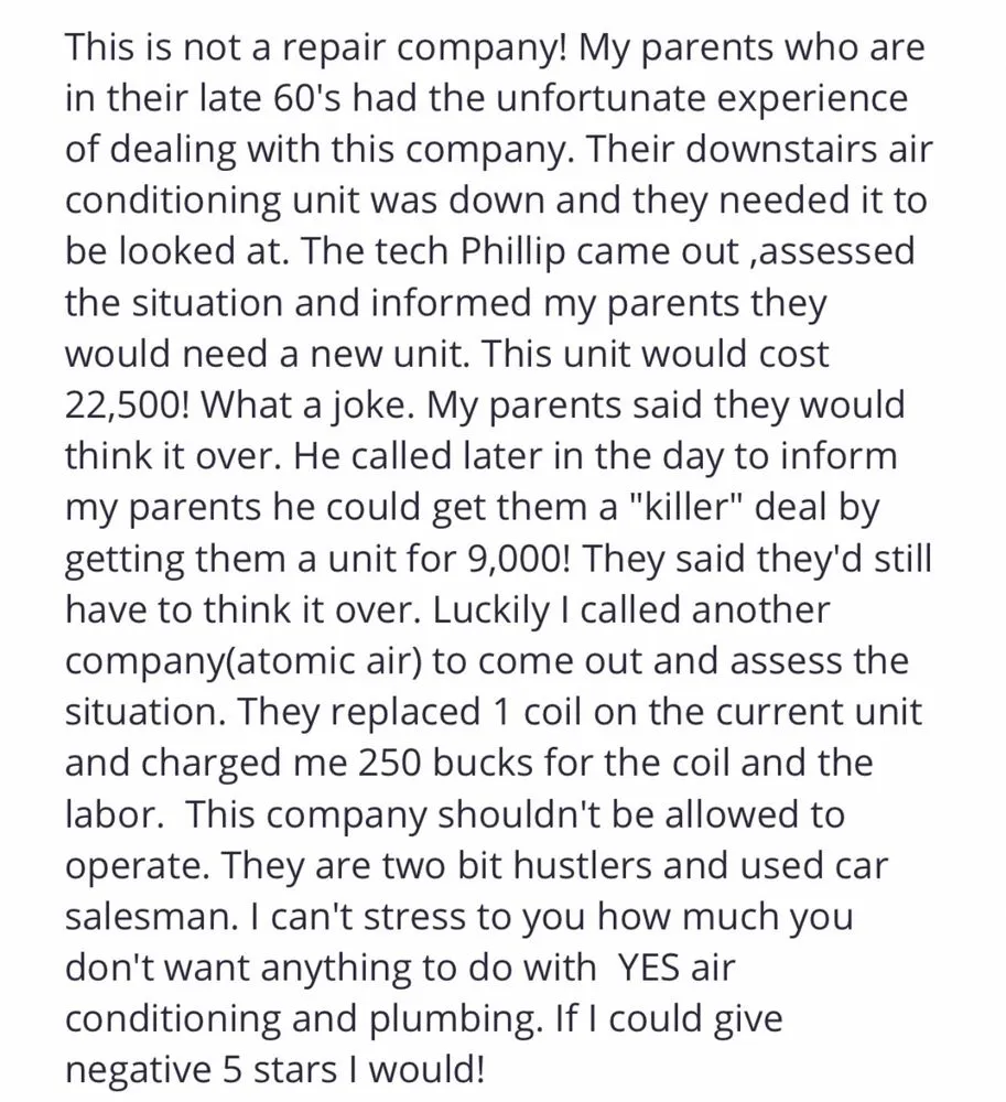 Slide of Yes Air Conditioning & Plumbing