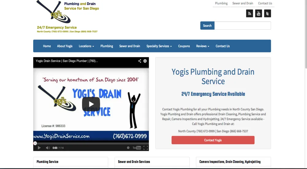 Slide of Yogi's Plumbing & Drain Service