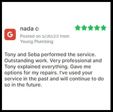 Slide of Young Plumbing