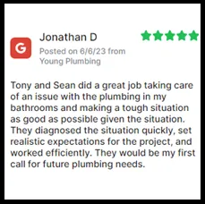 Slide of Young Plumbing