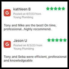 Slide of Young Plumbing