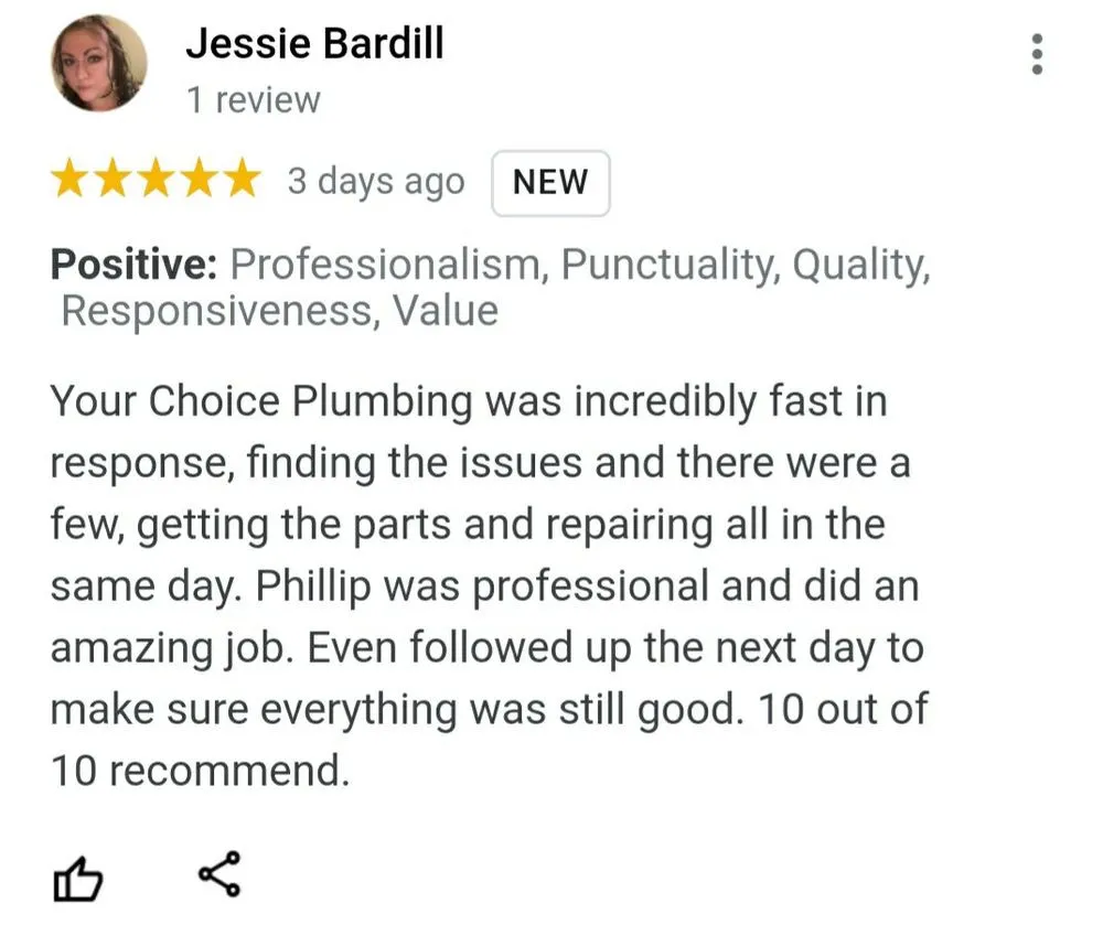 Slide of Your Choice Plumbing