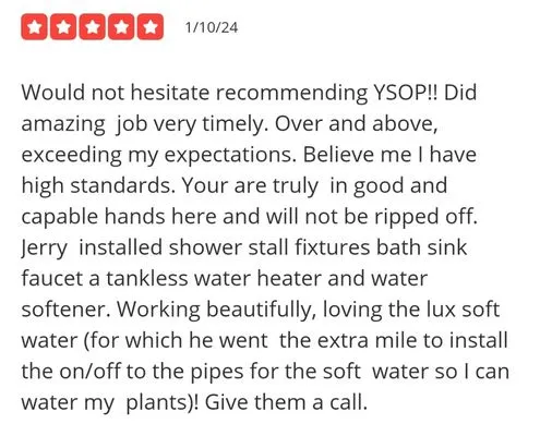 Your Second Opinion Plumbing