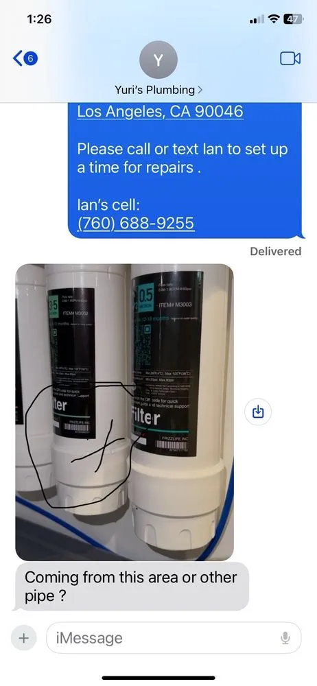 Slide of Yuri's Plumbing