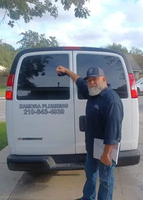 ZAMORA PLUMBING Logo