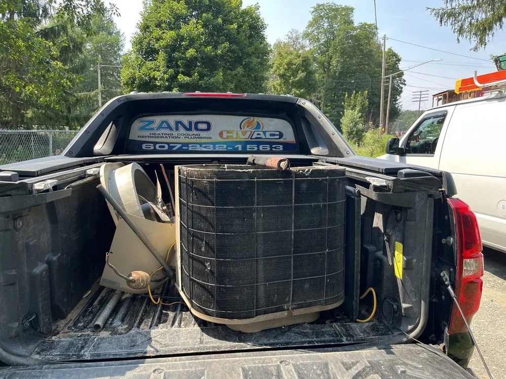 Slide of Zano HVAC/R & Plumbing