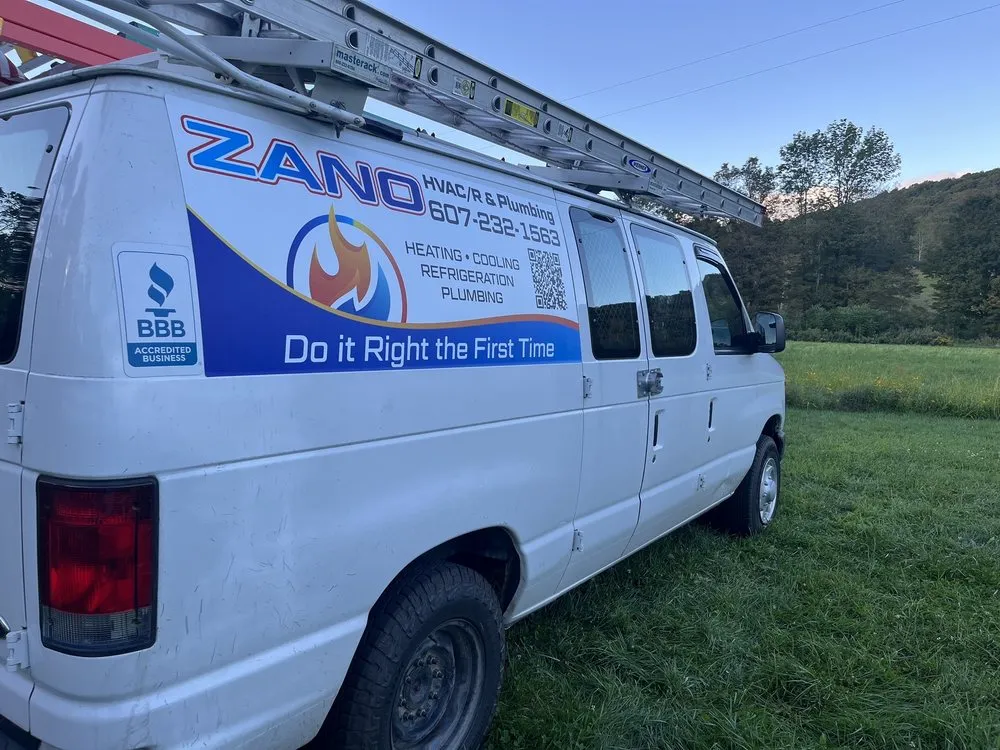 Slide of Zano HVAC/R & Plumbing