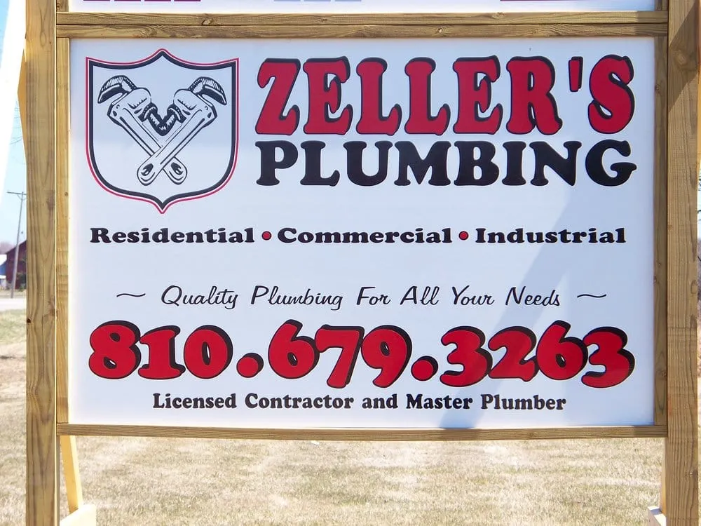 Slide of Zeller's Plumbing