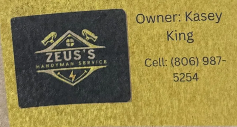 Slide of Zeus's Handyman Service's