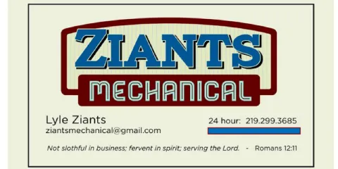 Slide of Ziants Mechanical