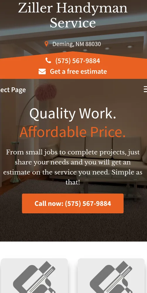 Slide of Ziller Handyman Service