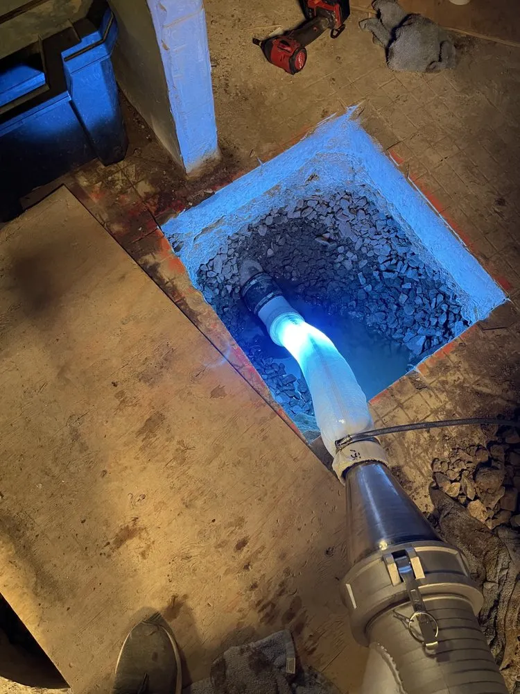 Slide of Zippity Split Trenchless