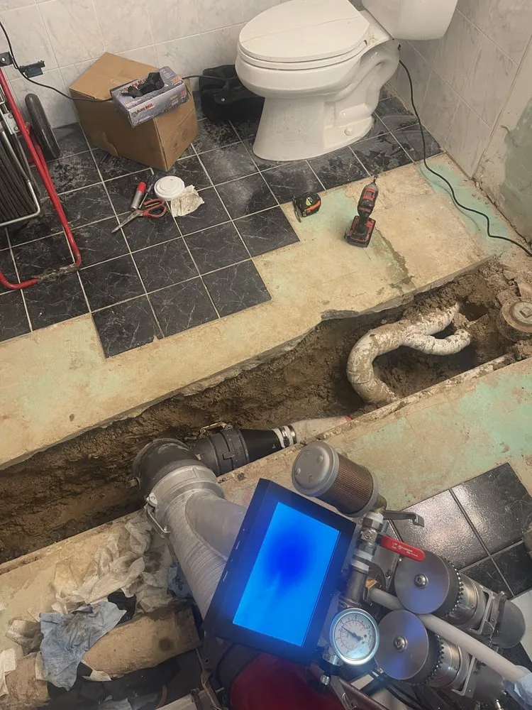 Slide of Zippity Split Trenchless