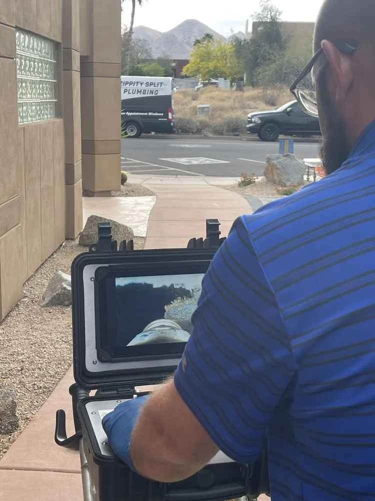 Slide of Zippity Split Trenchless