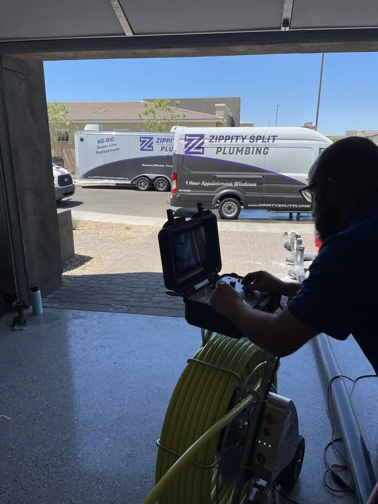 Slide of Zippity Split Trenchless