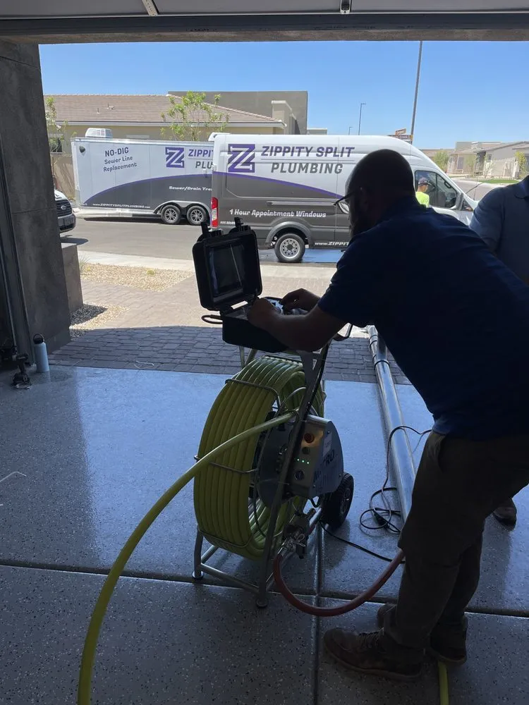 Slide of Zippity Split Trenchless