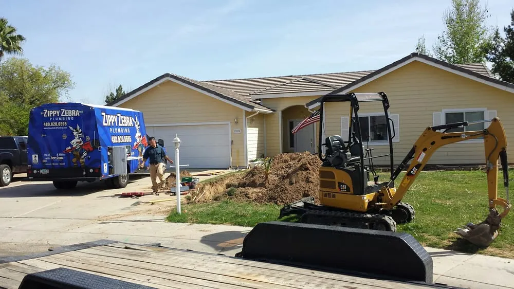 Slide of Zippy Zebra Plumbing