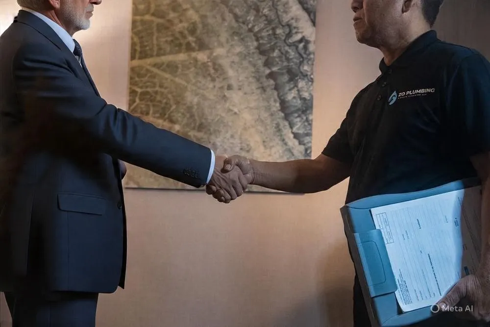 Slide of Zo Plumbing and Drain Cleaning