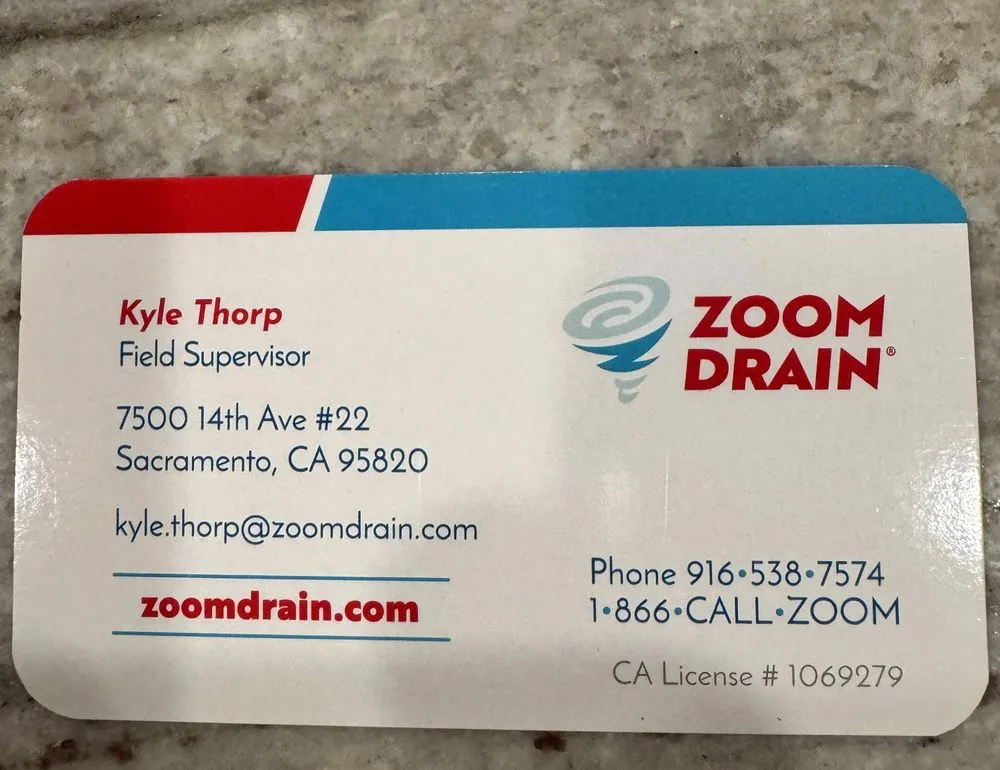 Slide of Zoom Drain